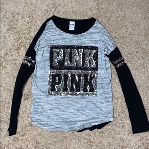 Pink long sleeves shirt